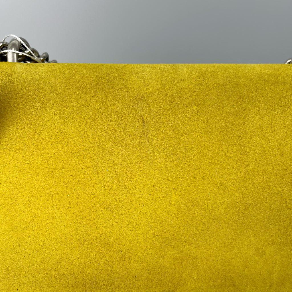 Gucci Alcantara Yellow