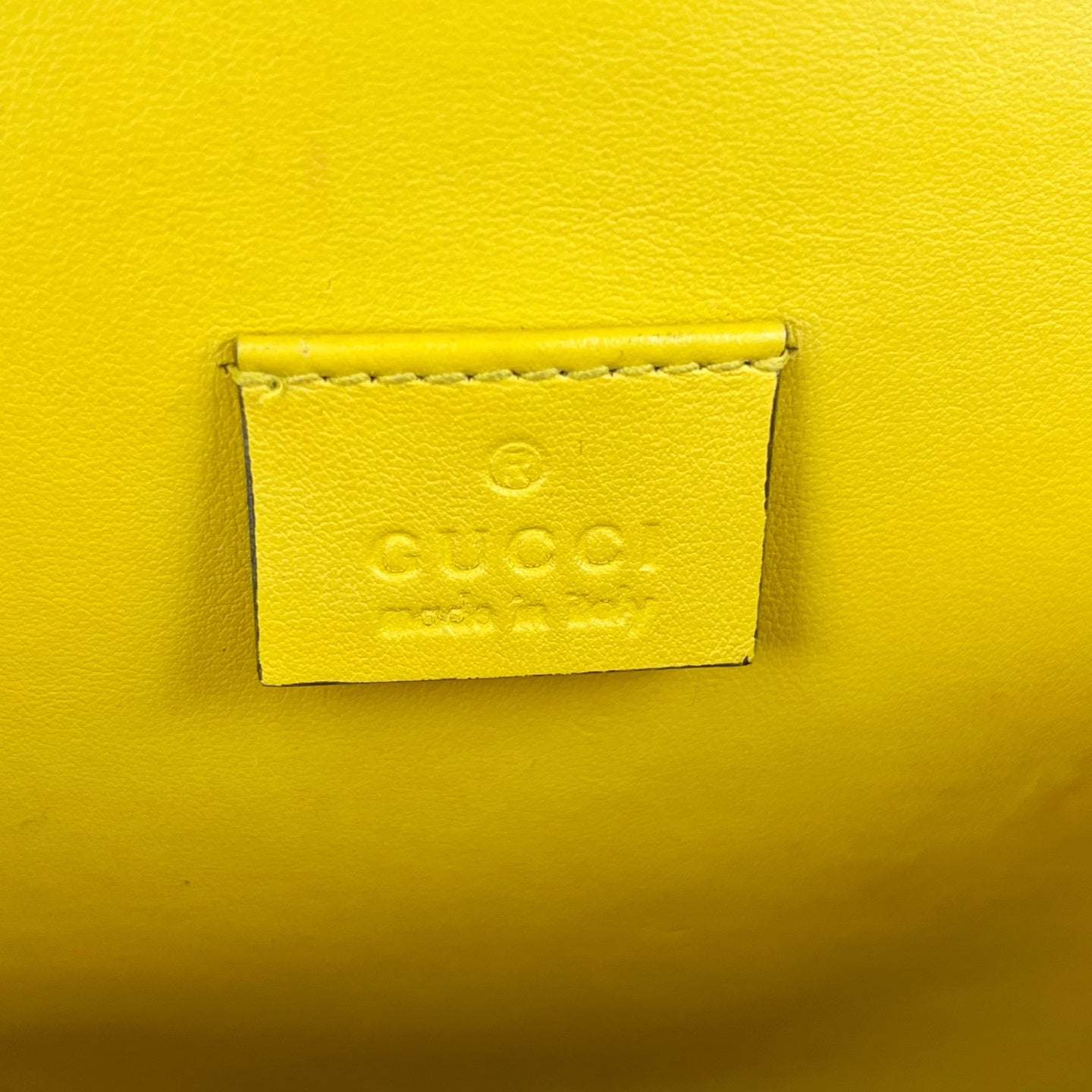 Gucci Alcantara Yellow