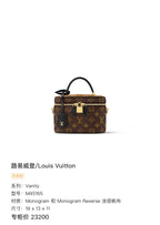 Louis Vuitton Vanity 19 x 13 x 11 M45165