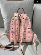 MCM Pink Backpack MMK7AVE41PZ001