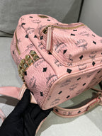 MCM Pink Backpack MMK7AVE41PZ001