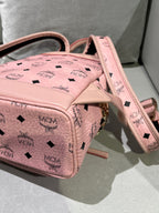 MCM Pink Backpack MMK7AVE41PZ001