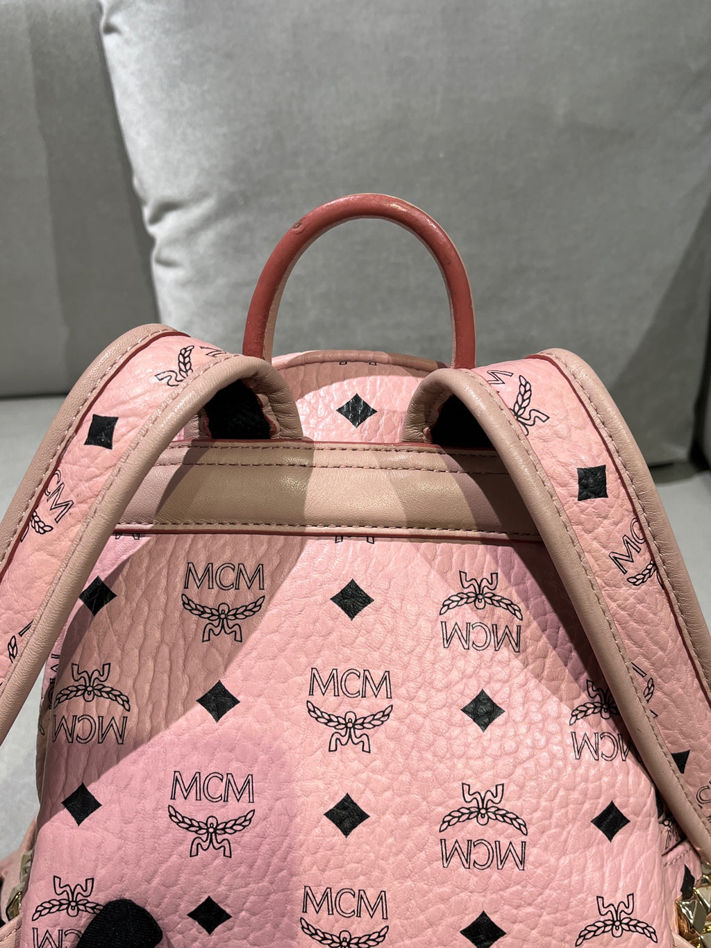 MCM Pink Backpack MMK7AVE41PZ001