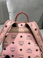 MCM Pink Backpack MMK7AVE41PZ001