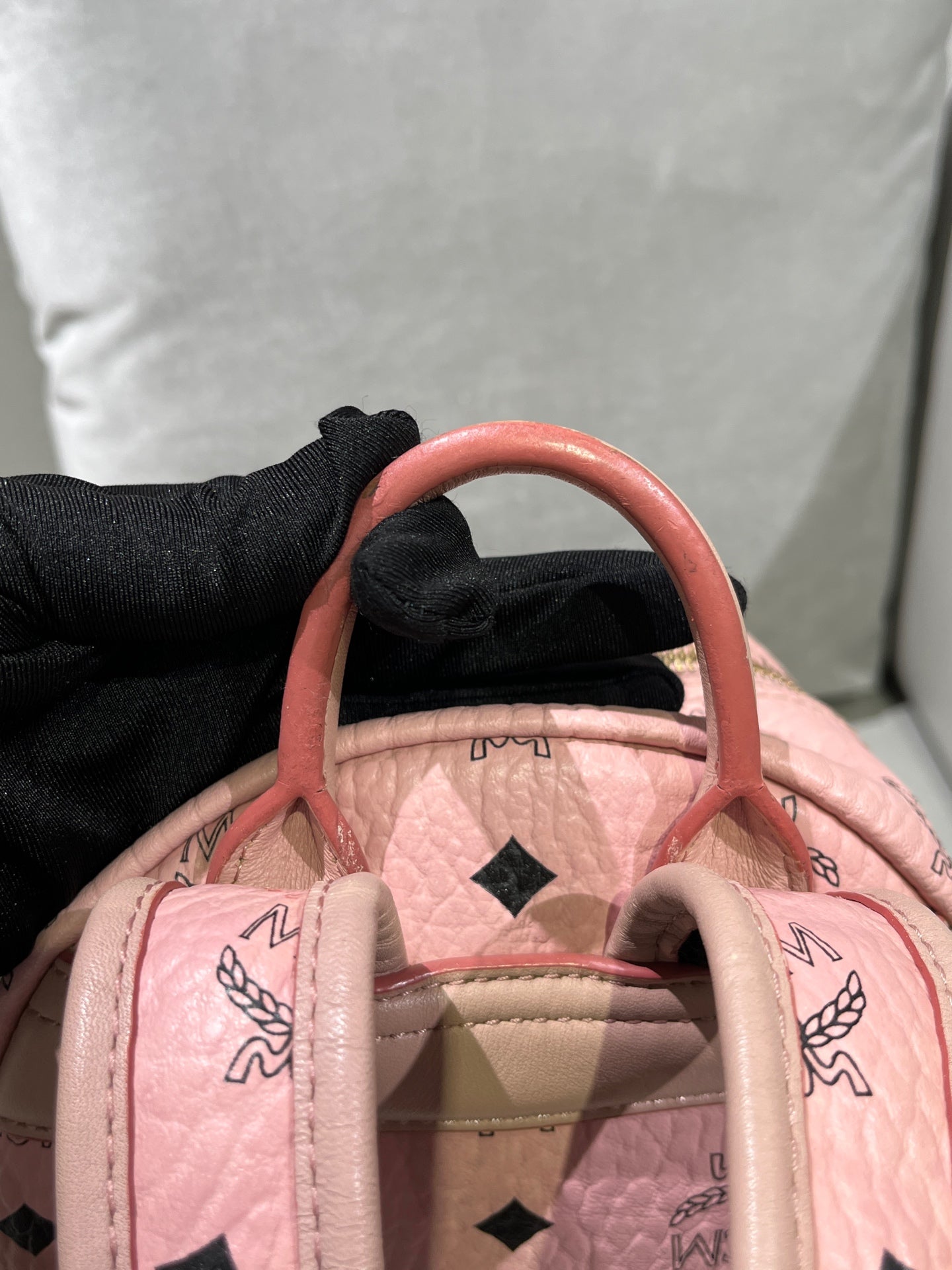 MCM Pink Backpack MMK7AVE41PZ001
