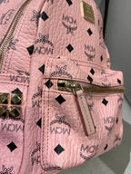 MCM Pink Backpack MMK7AVE41PZ001