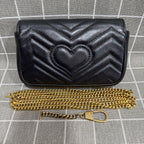 Gucci GG Marmont Collection Leather Black 476433 DTDCT 1000