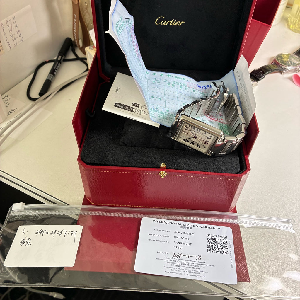Cartier Tank Must watch 41x31mm WSTA0053
