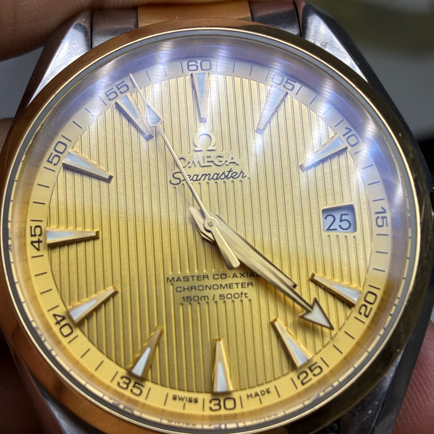 Omega Seahorse 41.5 millimeters 231.20.42.21.08.001