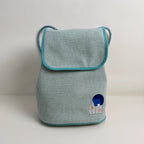 Hermes Blue Backpack