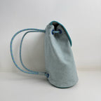 Hermes Blue Backpack