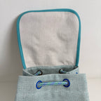 Hermes Blue Backpack