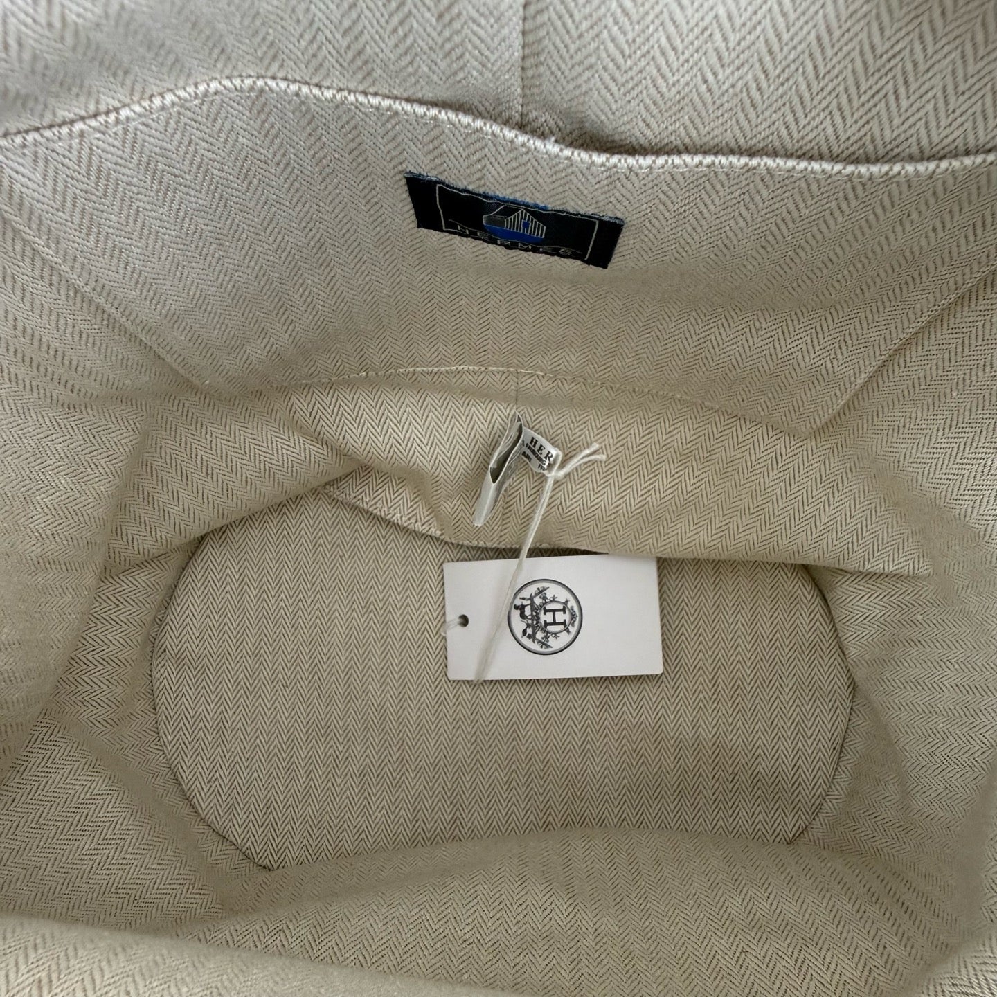 Hermes Blue Backpack