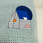 Hermes Blue Backpack