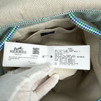 Hermes Blue Backpack