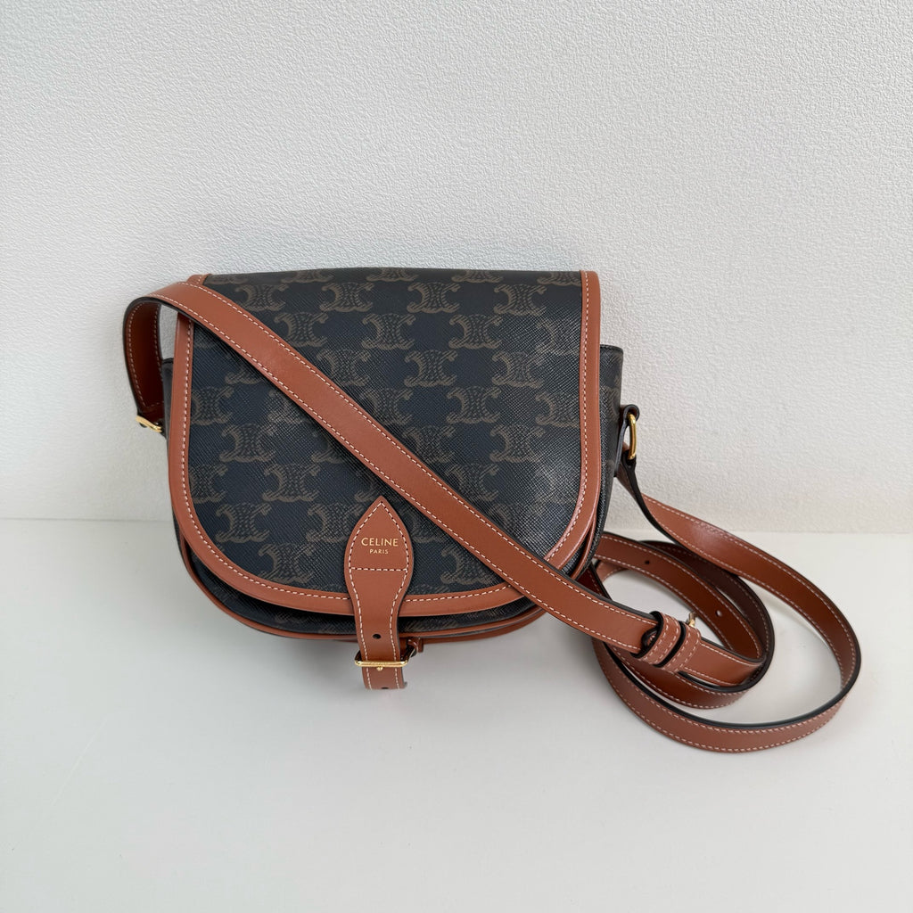 Celine Brown Saddle Bag