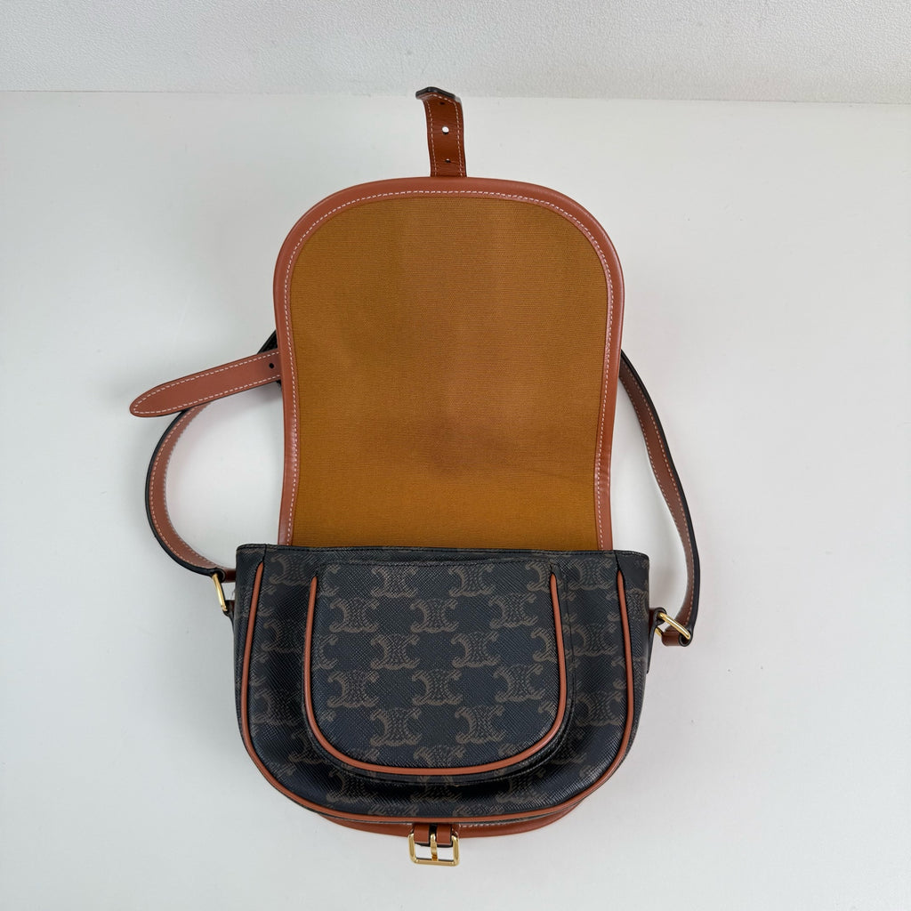 Celine Brown Saddle Bag