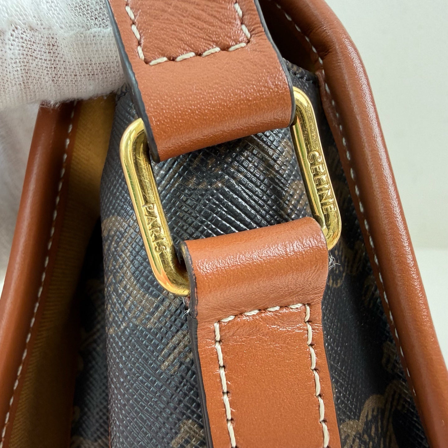 Celine Brown Saddle Bag