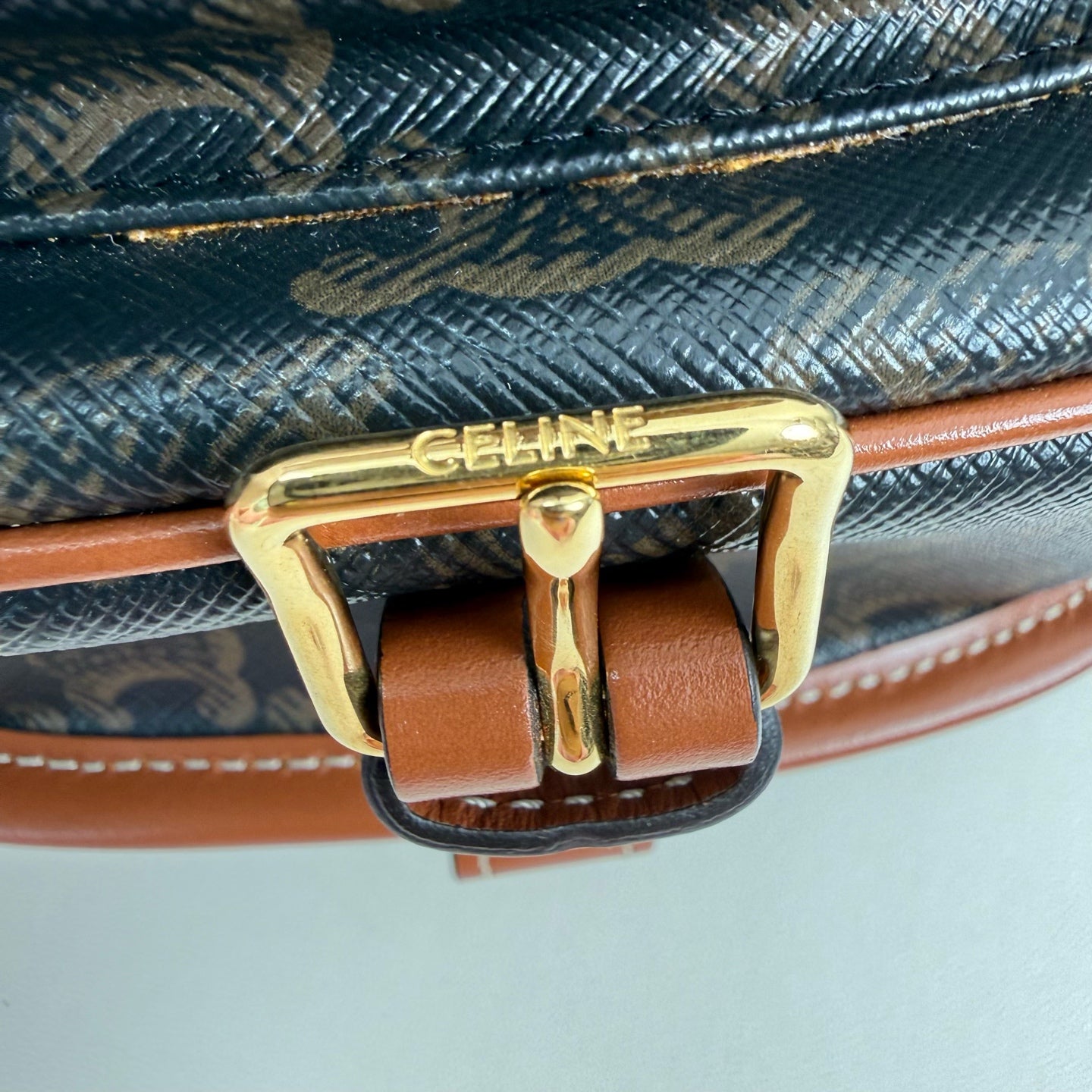 Celine Brown Saddle Bag