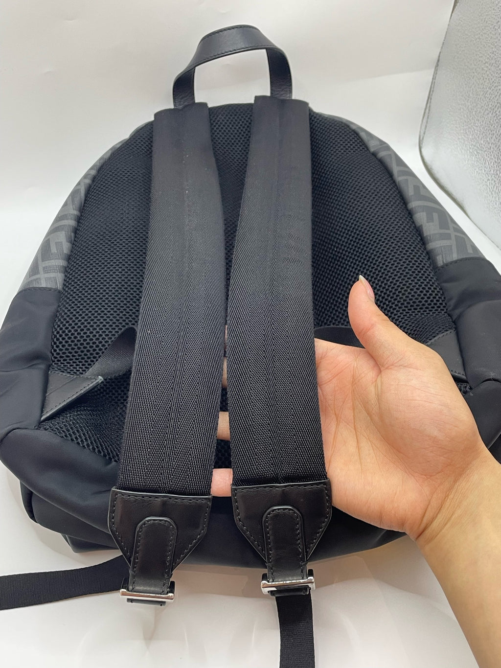 Fendi Canvas Backpack