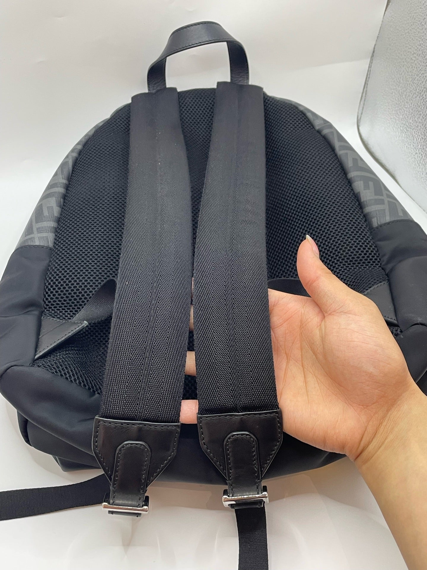 Fendi Canvas Backpack
