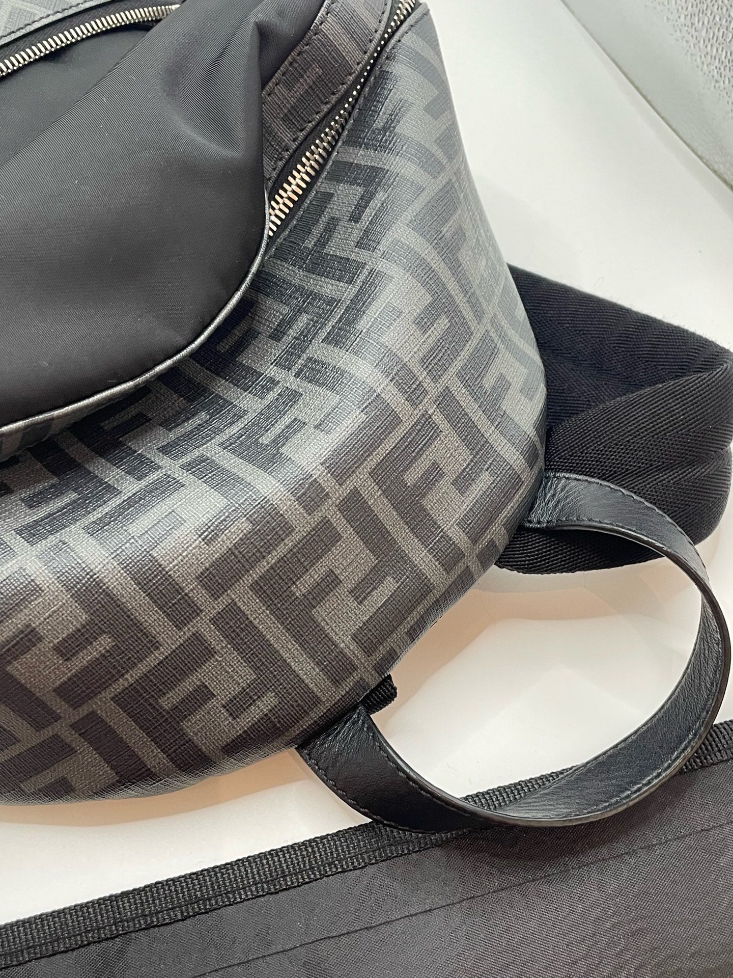 Fendi Canvas Backpack