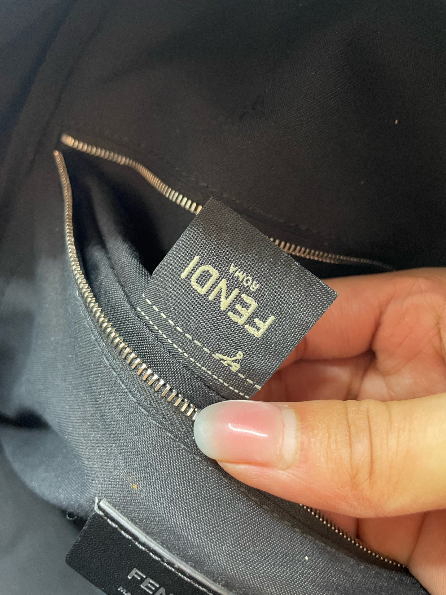 Fendi Canvas Backpack