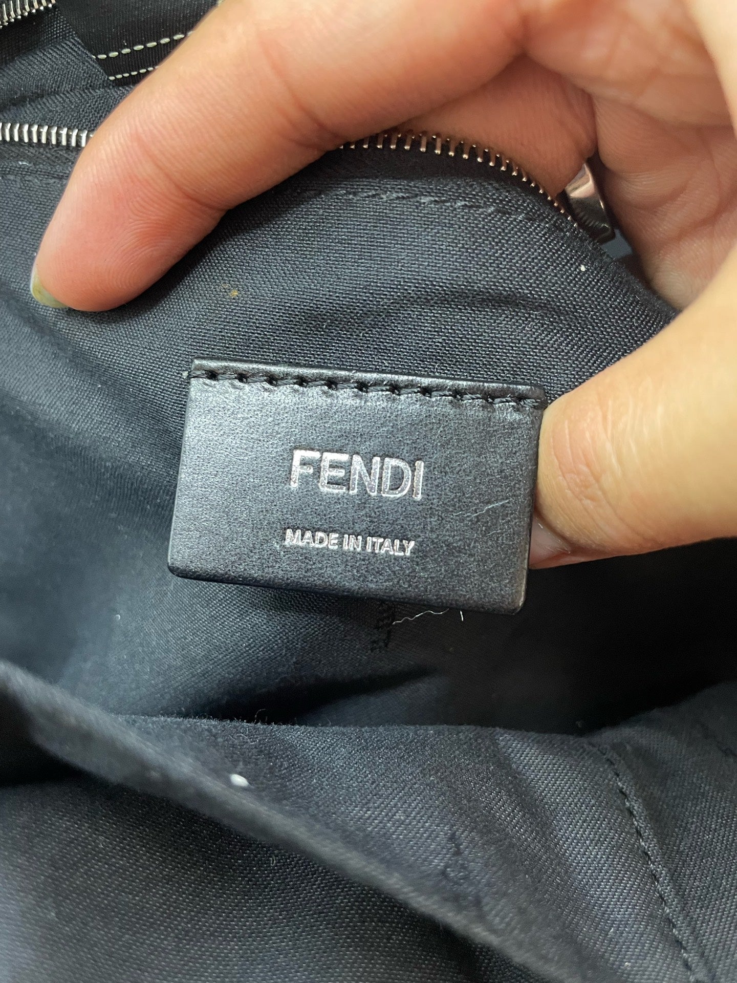Fendi Canvas Backpack