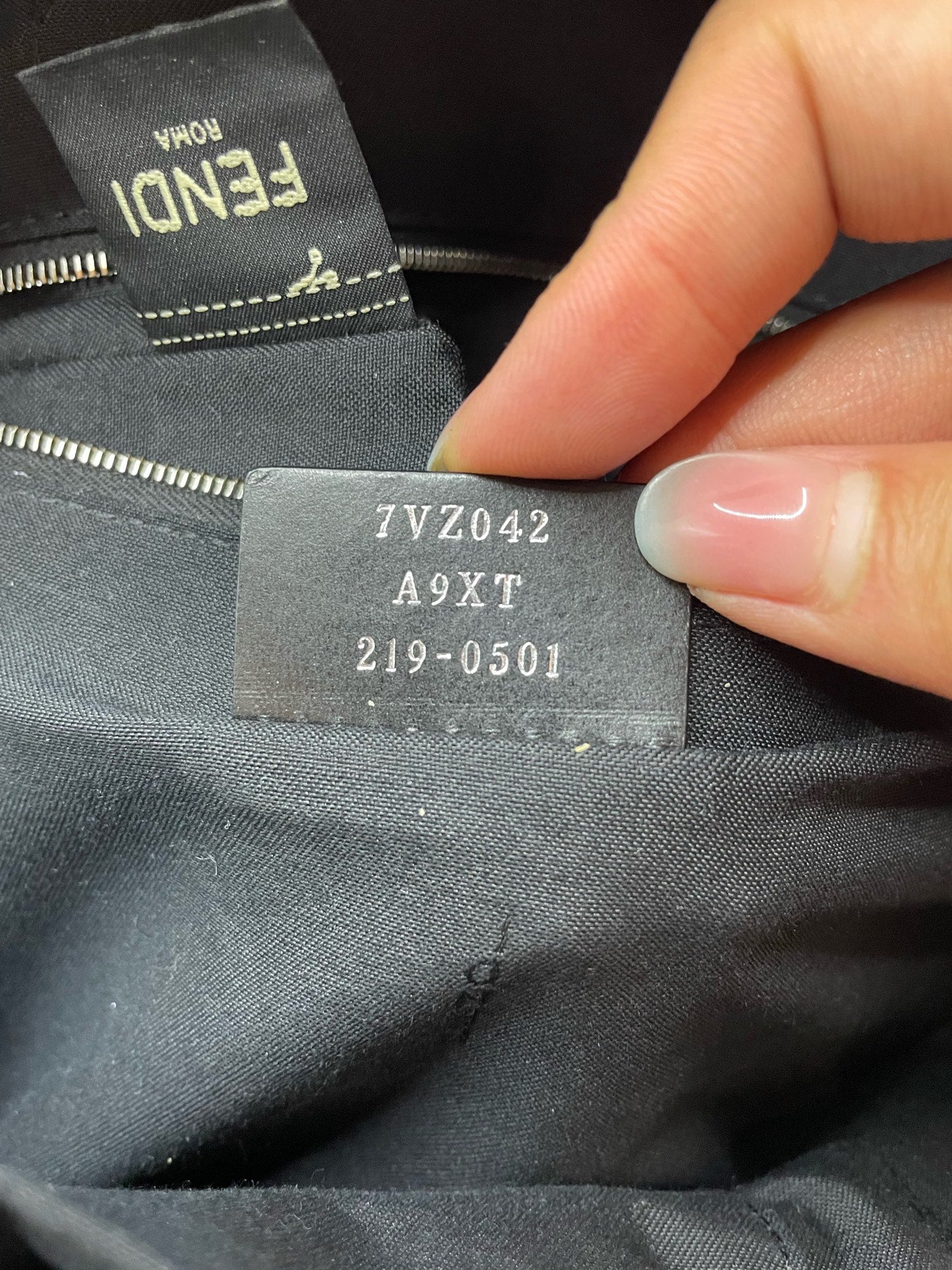 Fendi Canvas Backpack