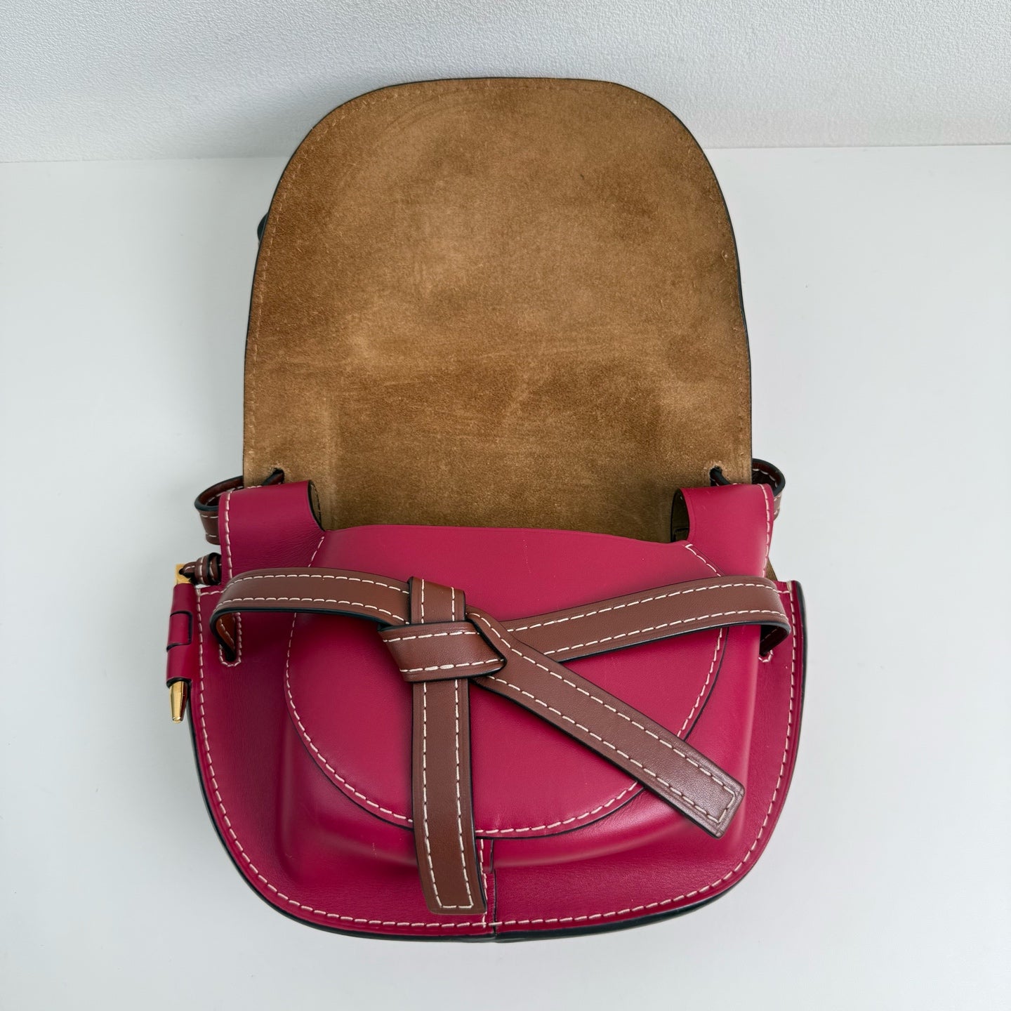 Loewe Red Saddle Bag