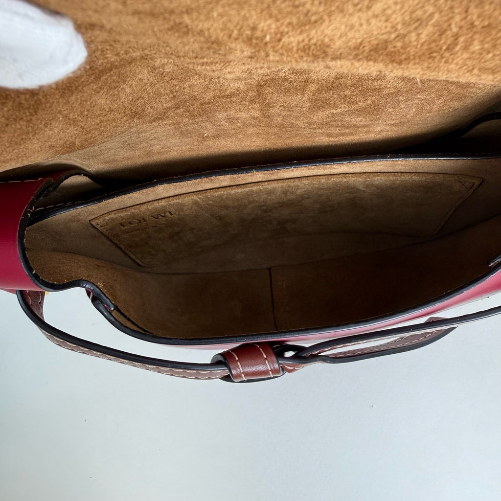 Loewe Red Saddle Bag