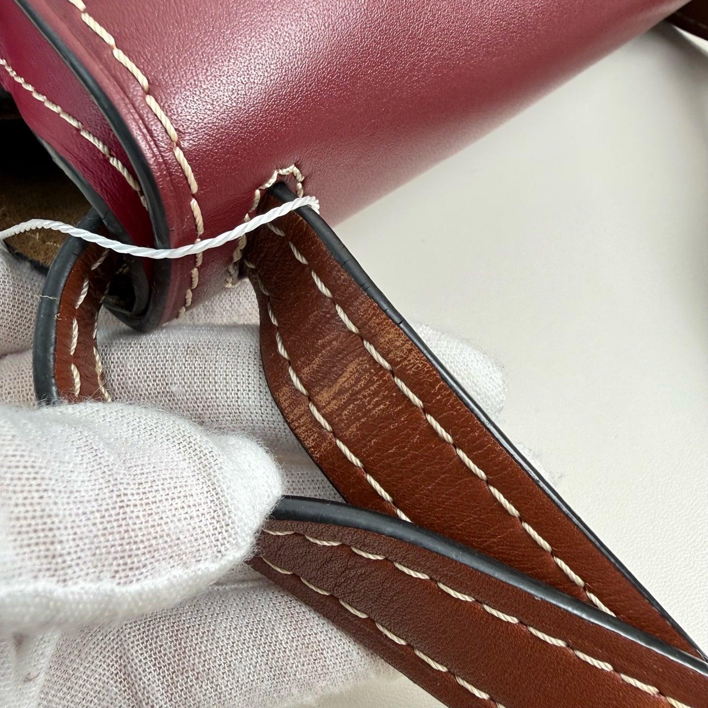 Loewe Red Saddle Bag