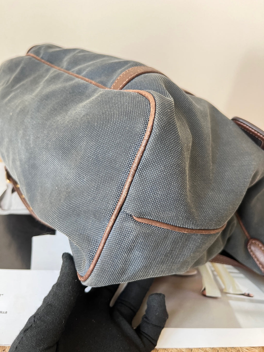 Prada Canvas Tote