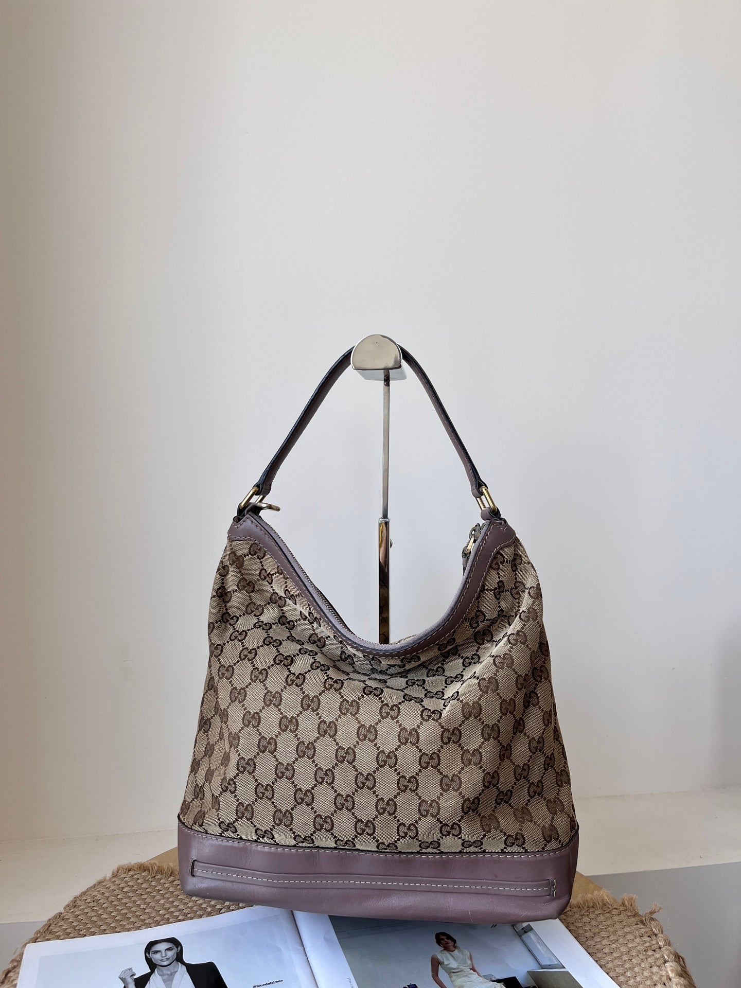 Gucci Purple Shoulder Bag
