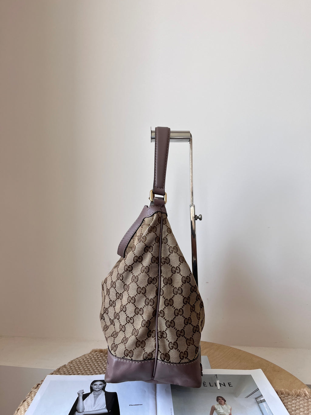 Gucci Purple Shoulder Bag