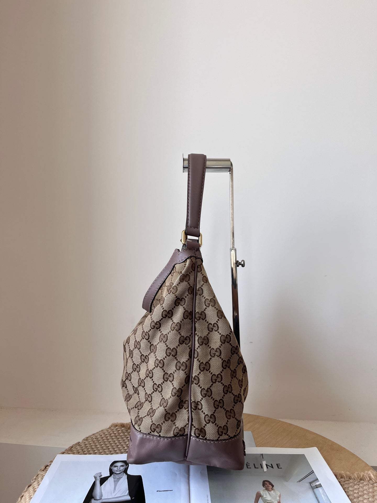 Gucci Purple Shoulder Bag