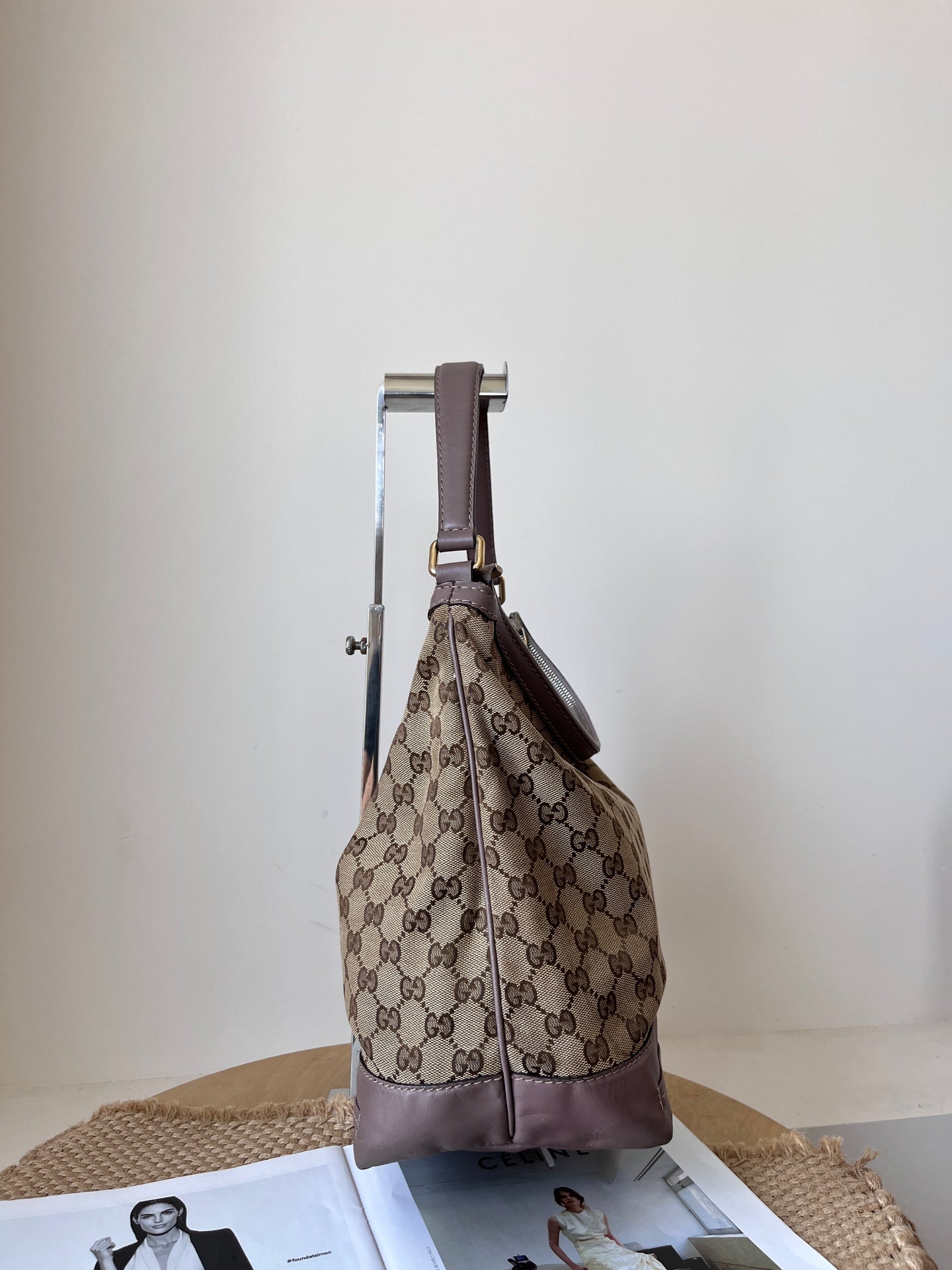 Gucci Purple Shoulder Bag