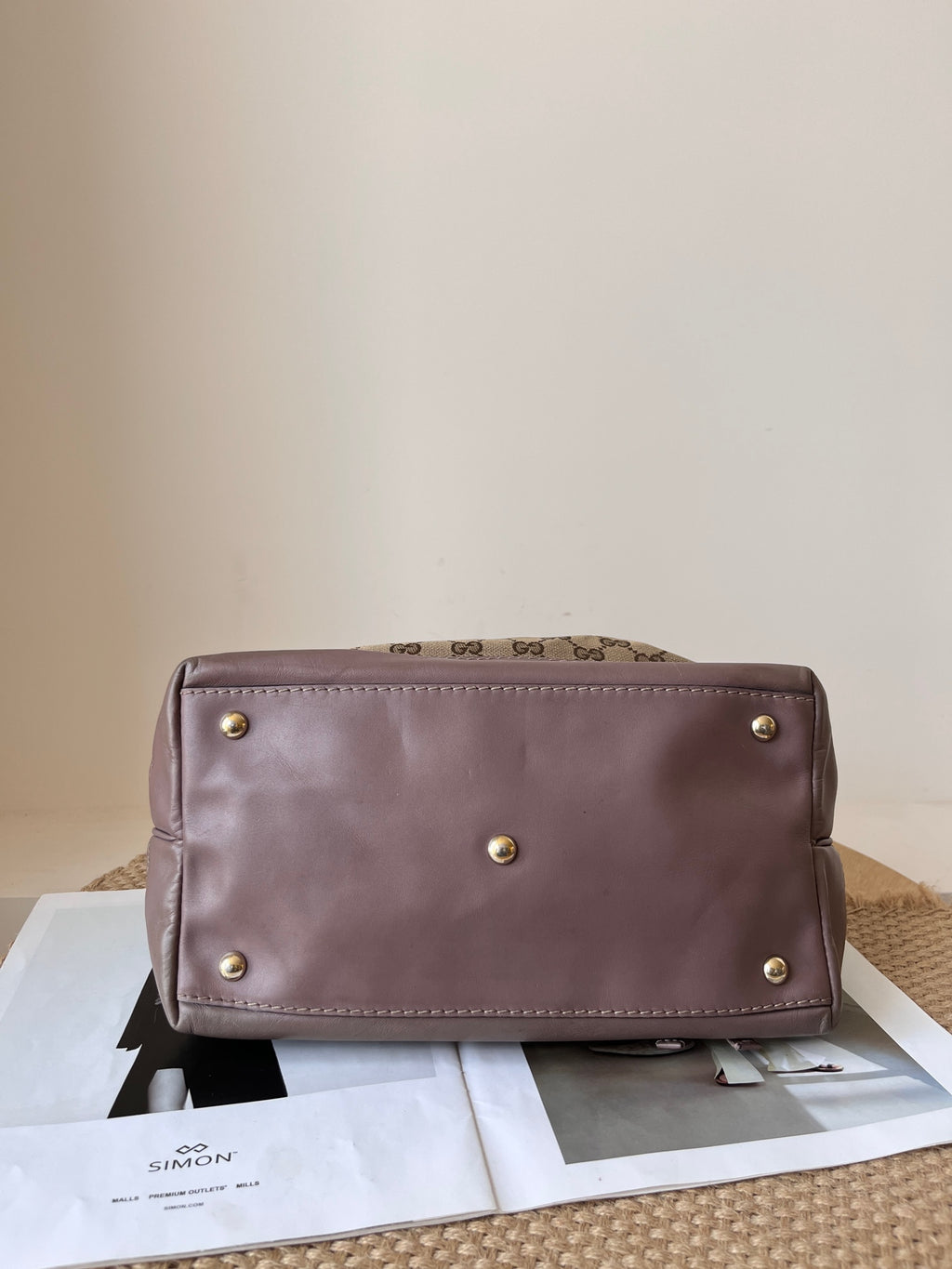 Gucci Purple Shoulder Bag