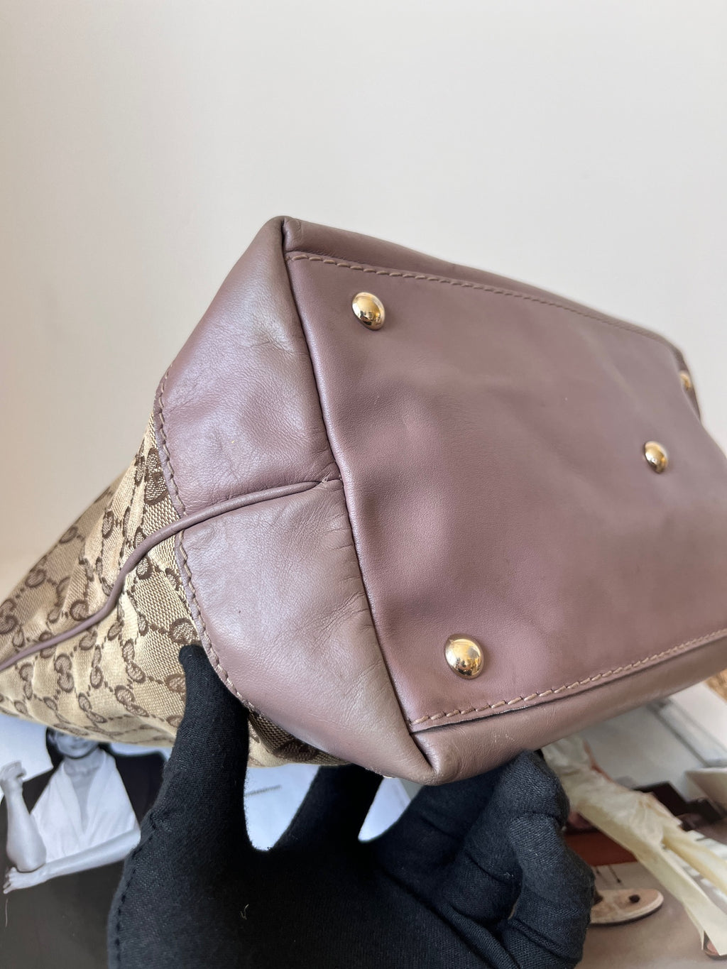 Gucci Purple Shoulder Bag