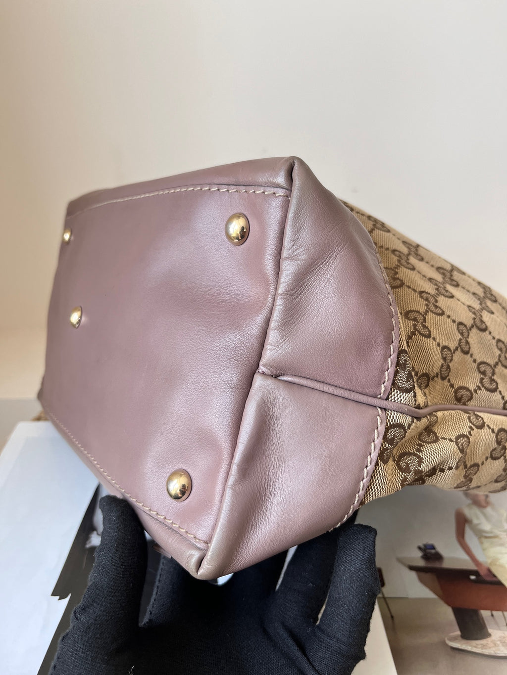 Gucci Purple Shoulder Bag
