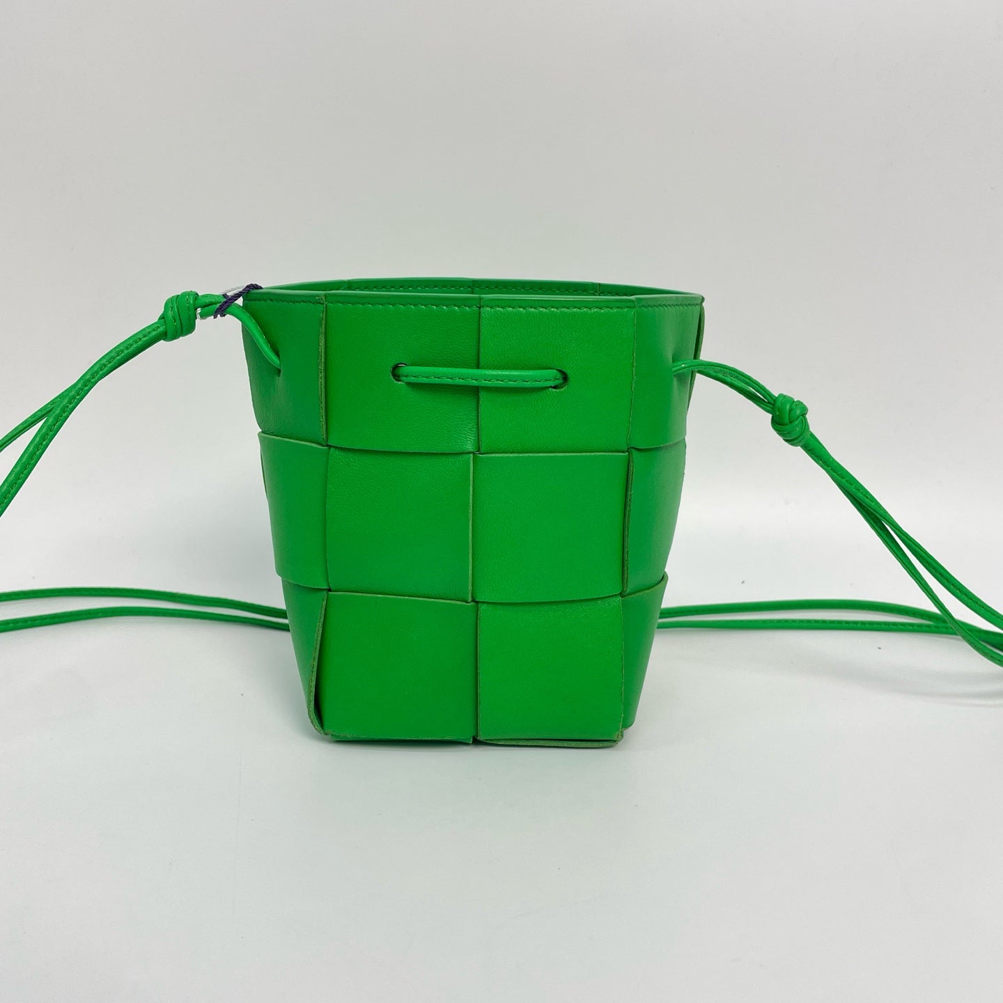 Bottega Veneta Green Bucket & Drawstring Bag