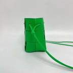 Bottega Veneta Green Bucket & Drawstring Bag