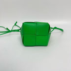 Bottega Veneta Green Bucket & Drawstring Bag
