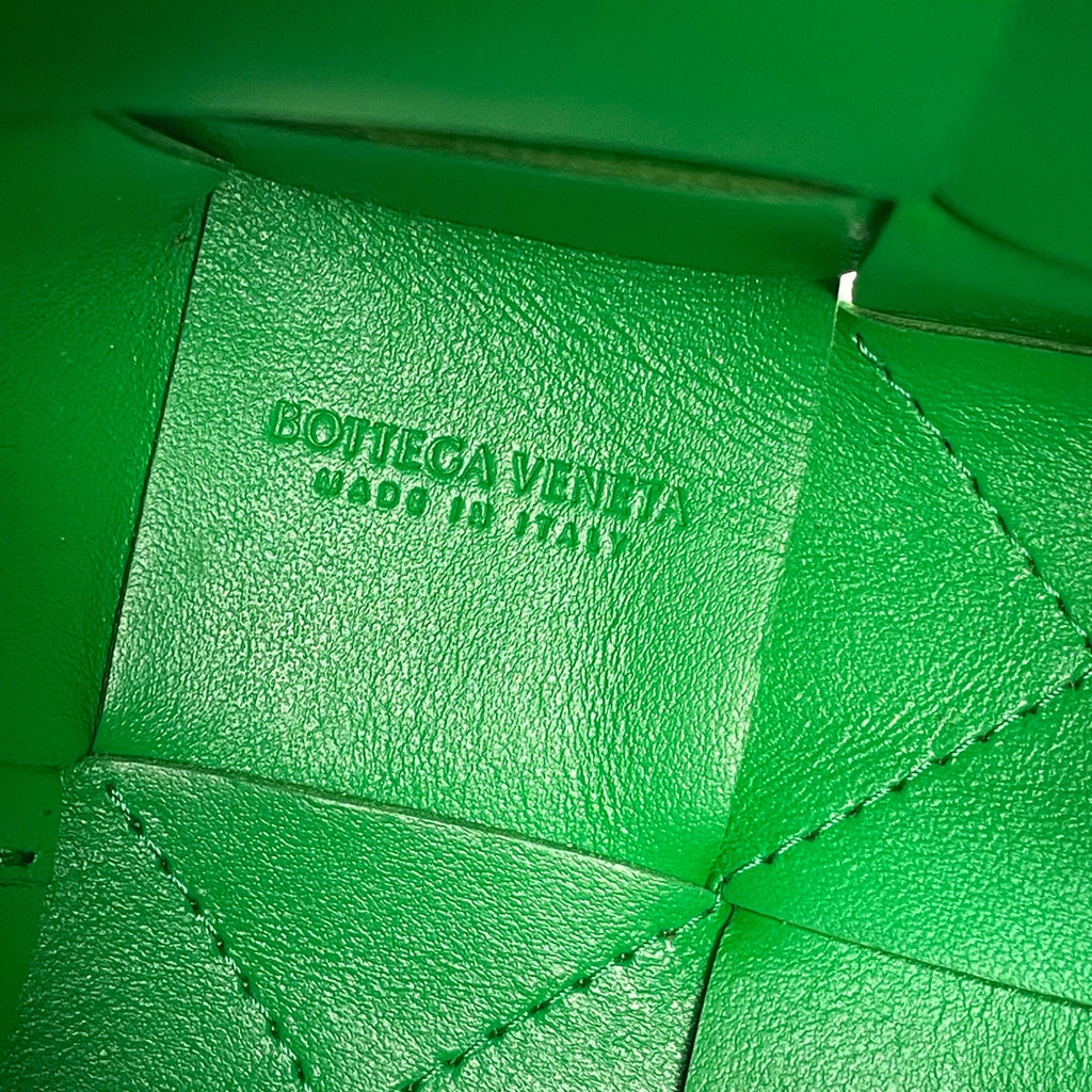 Bottega Veneta Green Bucket & Drawstring Bag