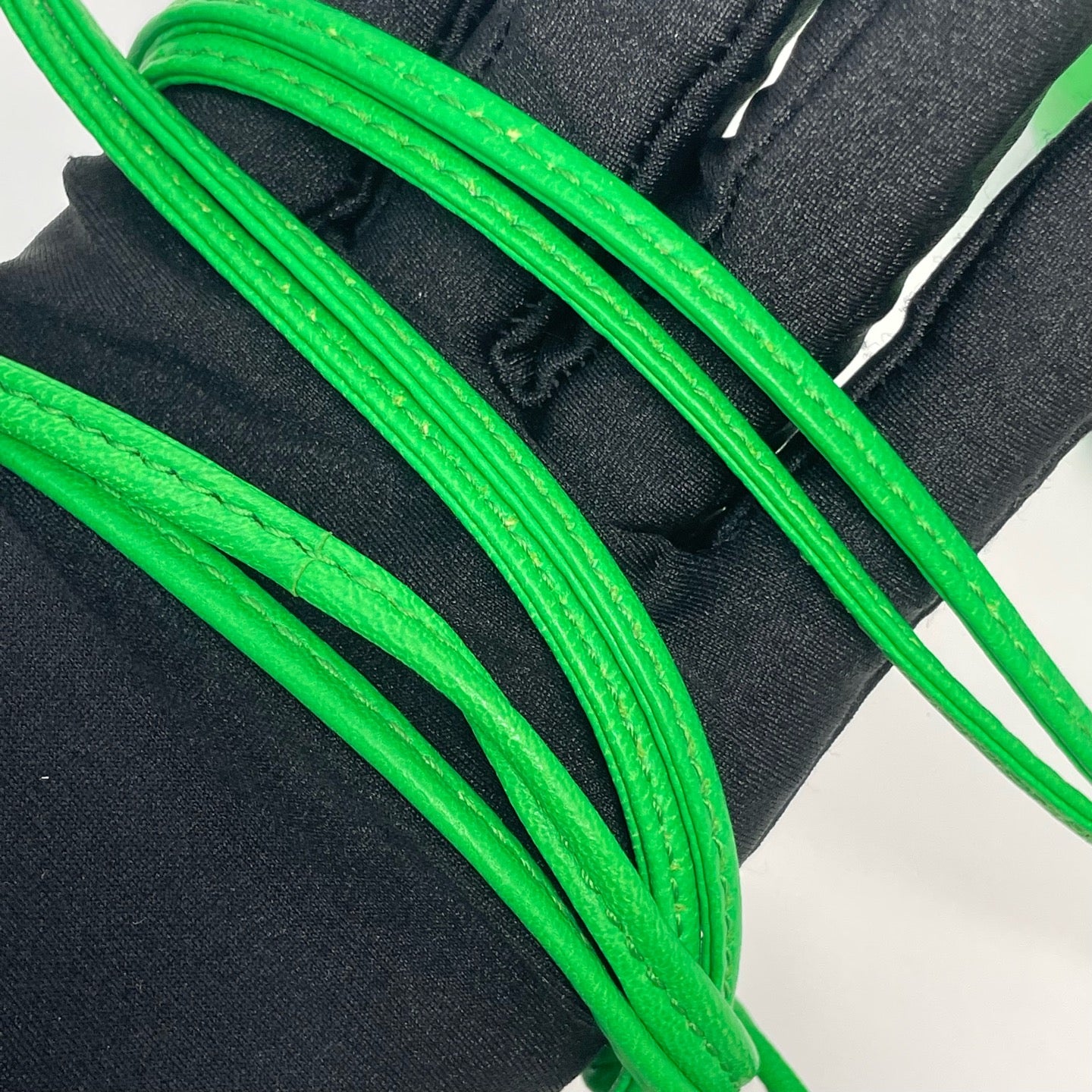 Bottega Veneta Green Bucket & Drawstring Bag