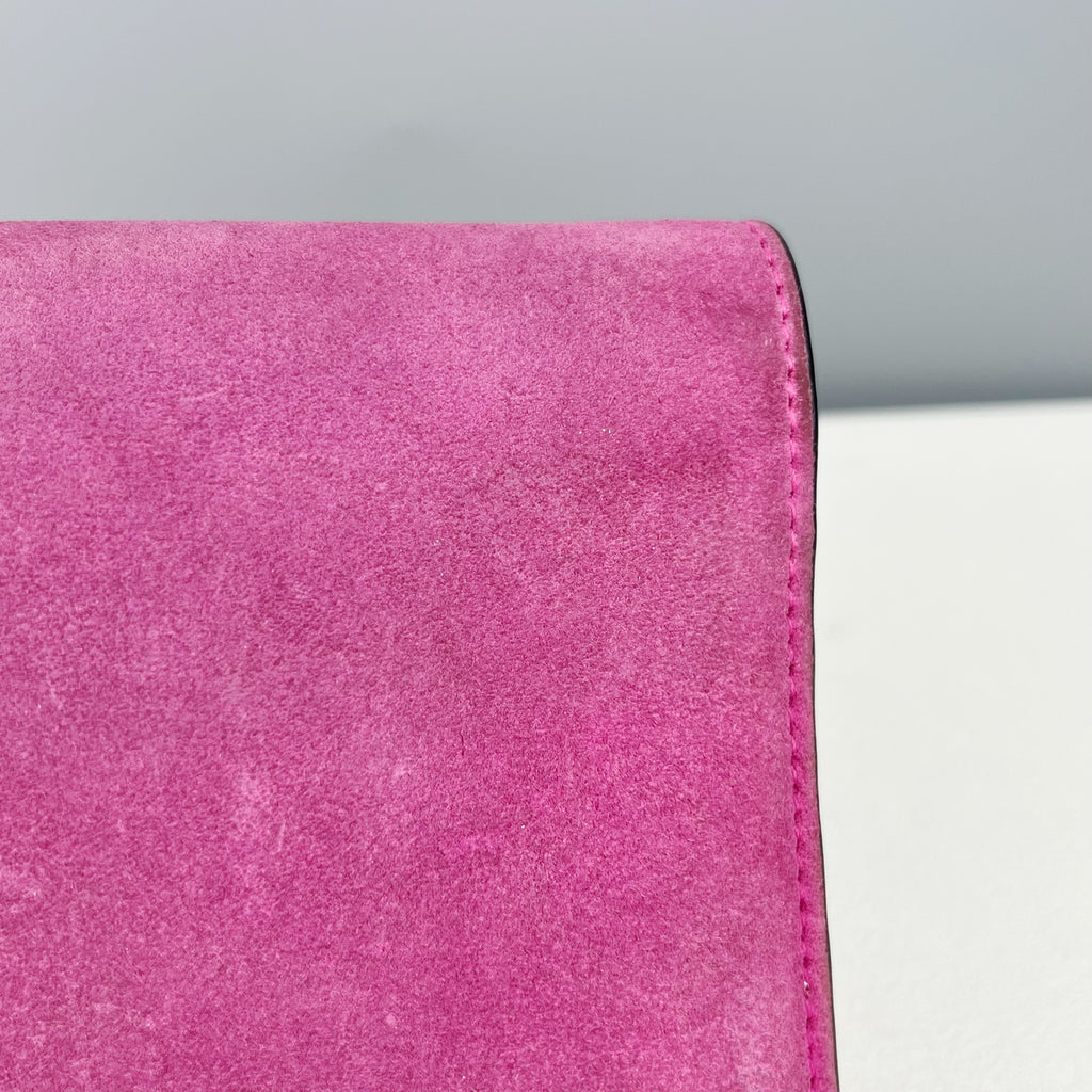 Gucci Alcantara Pink