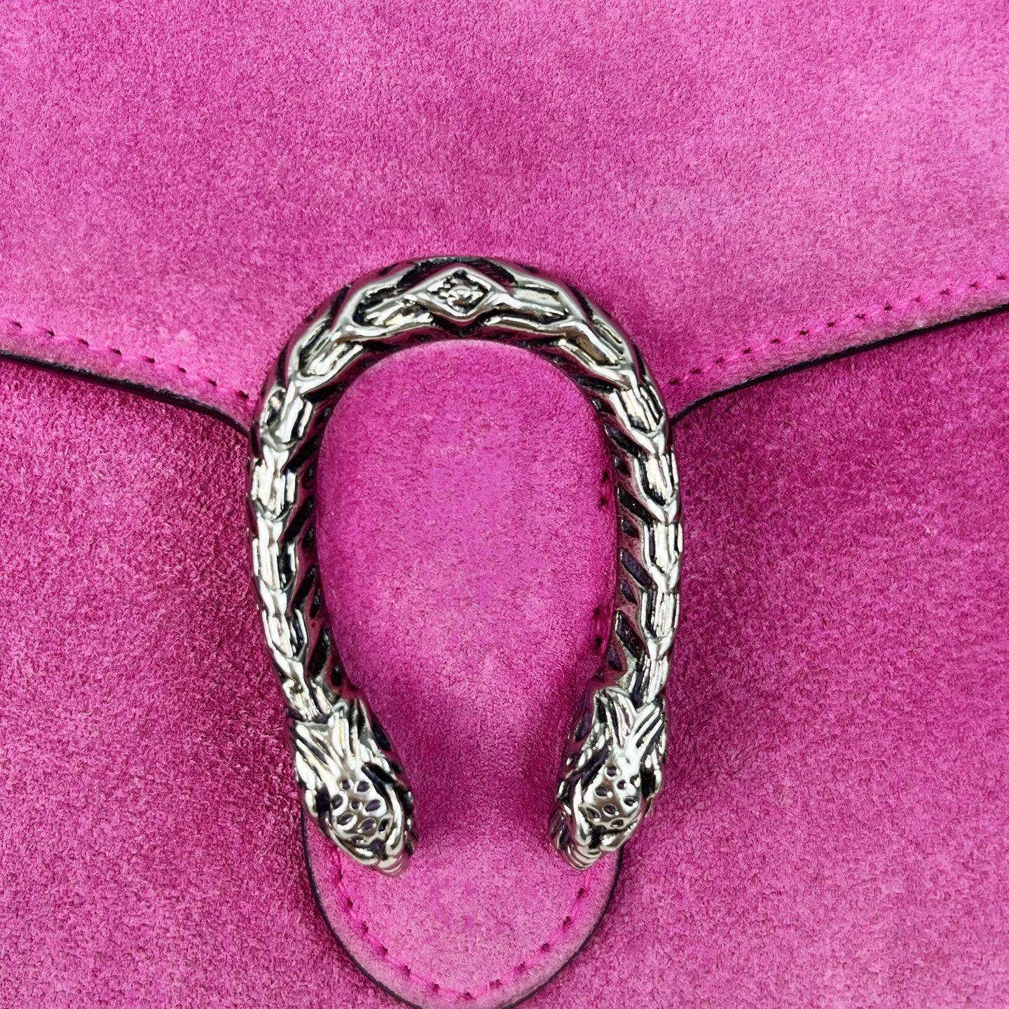 Gucci Alcantara Pink