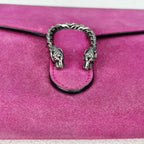 Gucci Alcantara Pink