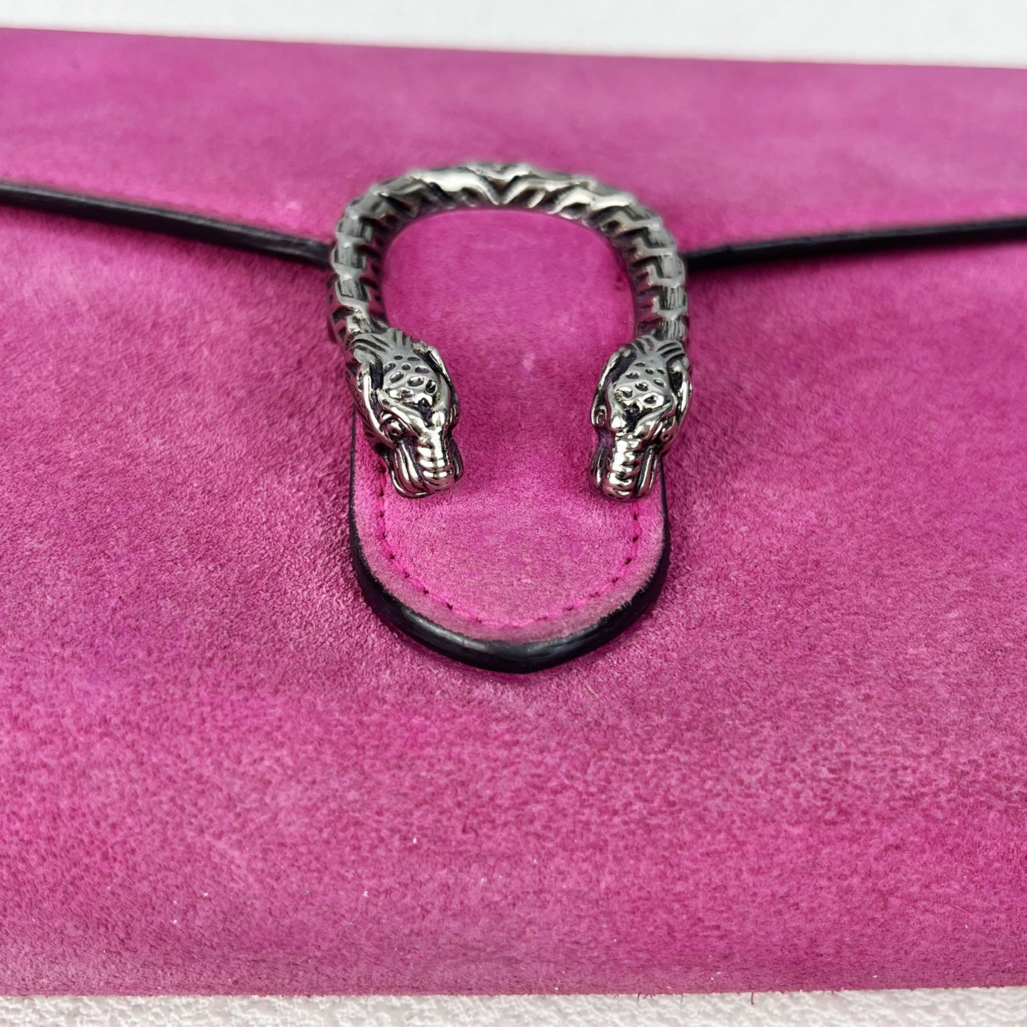 Gucci Alcantara Pink