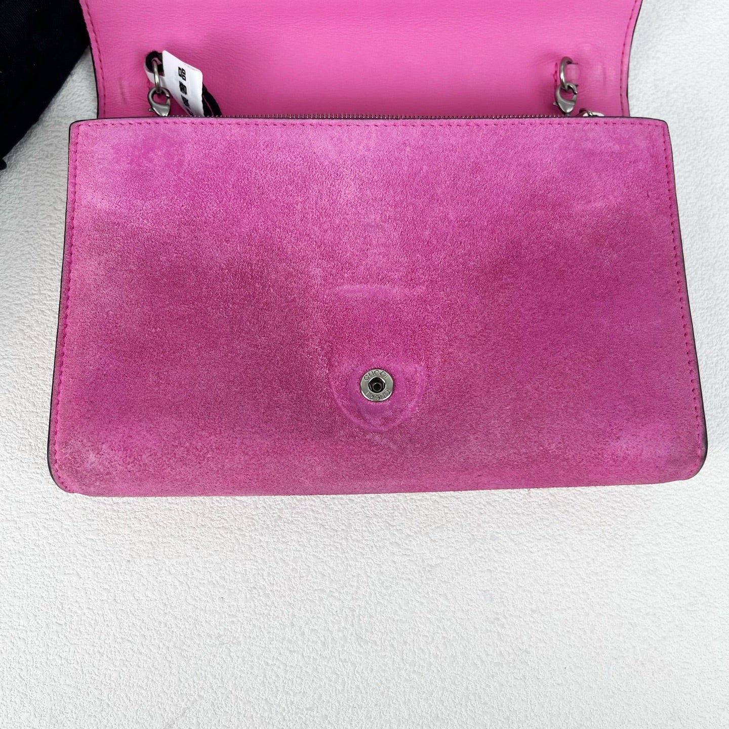Gucci Alcantara Pink